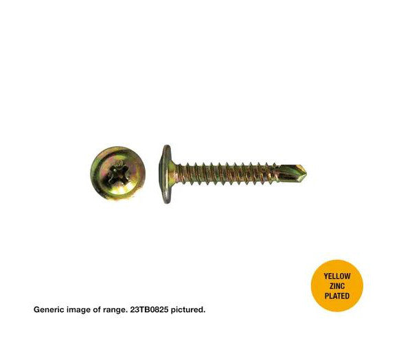 Self Drilling Button Head Zinc Screw